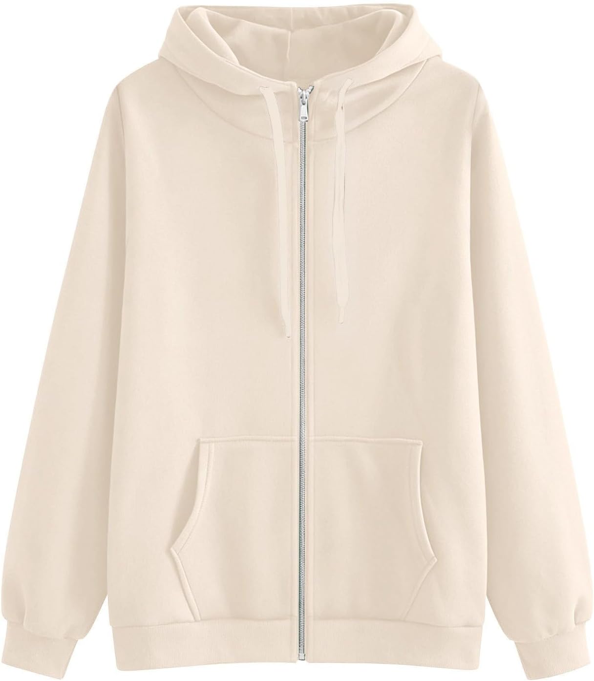 Zip Up Hoodies for Women Casual Sweatshirts with Pockets Zipper Oversized Cream Lightweight Cute Jackets Fall Winter Zip Up Hoodies for Women Casual Sweatshirts with Pockets Zipper Oversized Cream Lightweight Cute Jackets Fall Winter