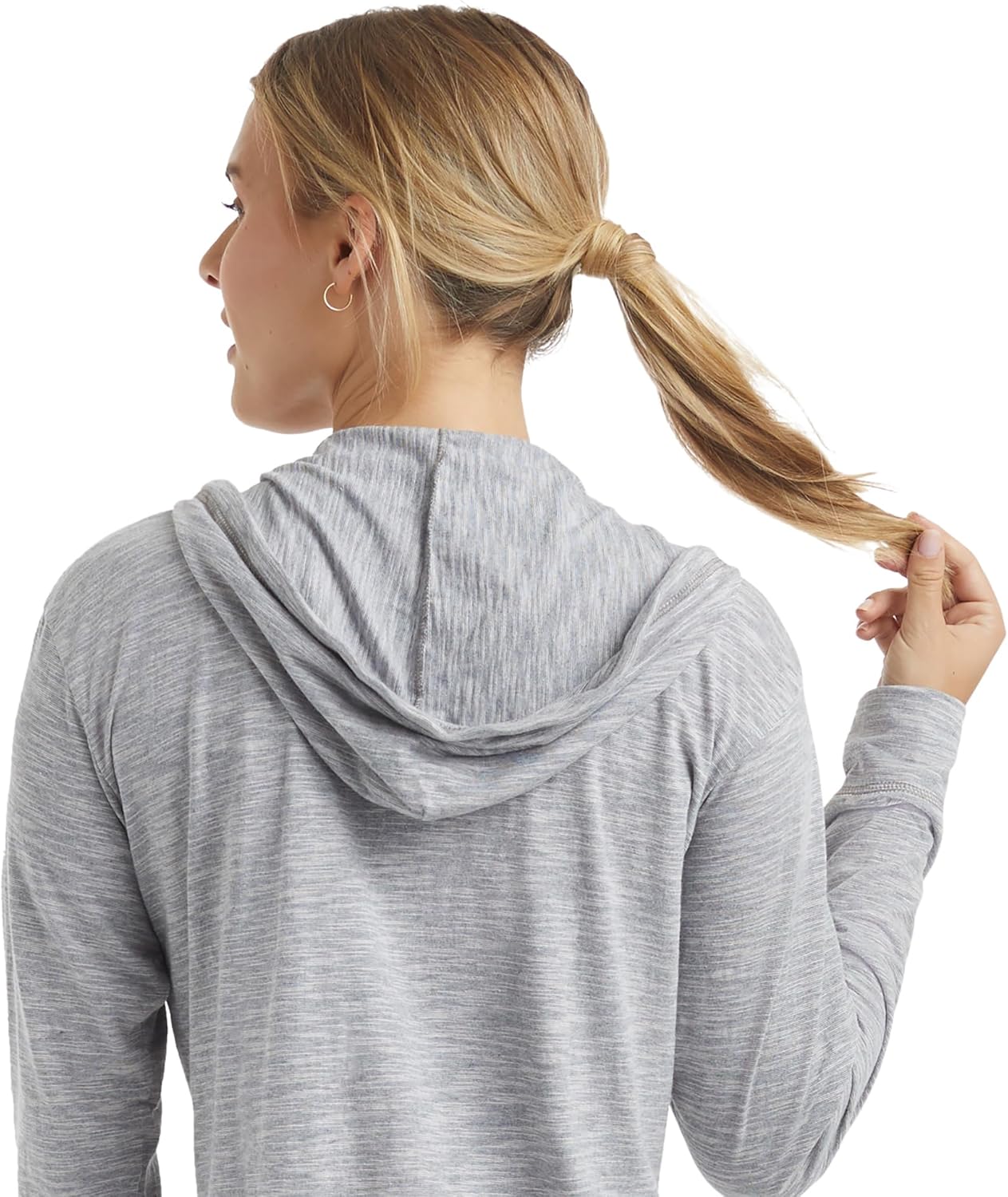womens Slub Knit Full-zip Hoodie Textured Cotton Zip-up T-shirt Hoodie for Women womens Slub Knit Full-zip Hoodie Textured Cotton Zip-up T-shirt Hoodie for Women