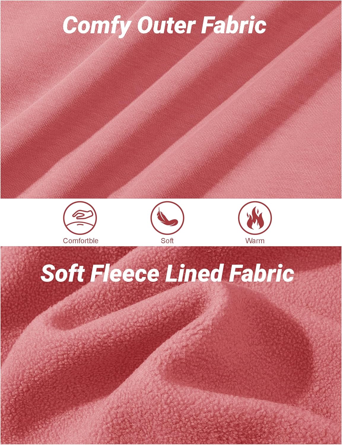 Women's Half Zip Hoodie Dusty Pink Fleece Pullover Sweatshirt with Pocket Long Sleeve Relaxed Casual Tops Women's Half Zip Hoodie Dusty Pink Fleece Pullover Sweatshirt with Pocket Long Sleeve Relaxed Casual Tops