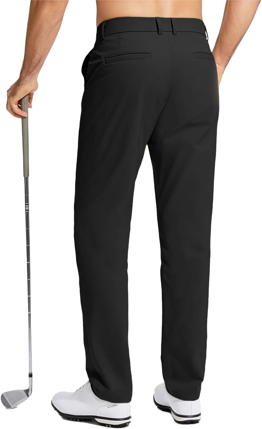 Men's Golf Pants Stretch Work Dress Comfy Pants Lightweight Quick Dry Casual Slacks Trousers with Pockets Men's Golf Pants Stretch Work Dress Comfy Pants Lightweight Quick Dry Casual Slacks Trousers with Pockets
